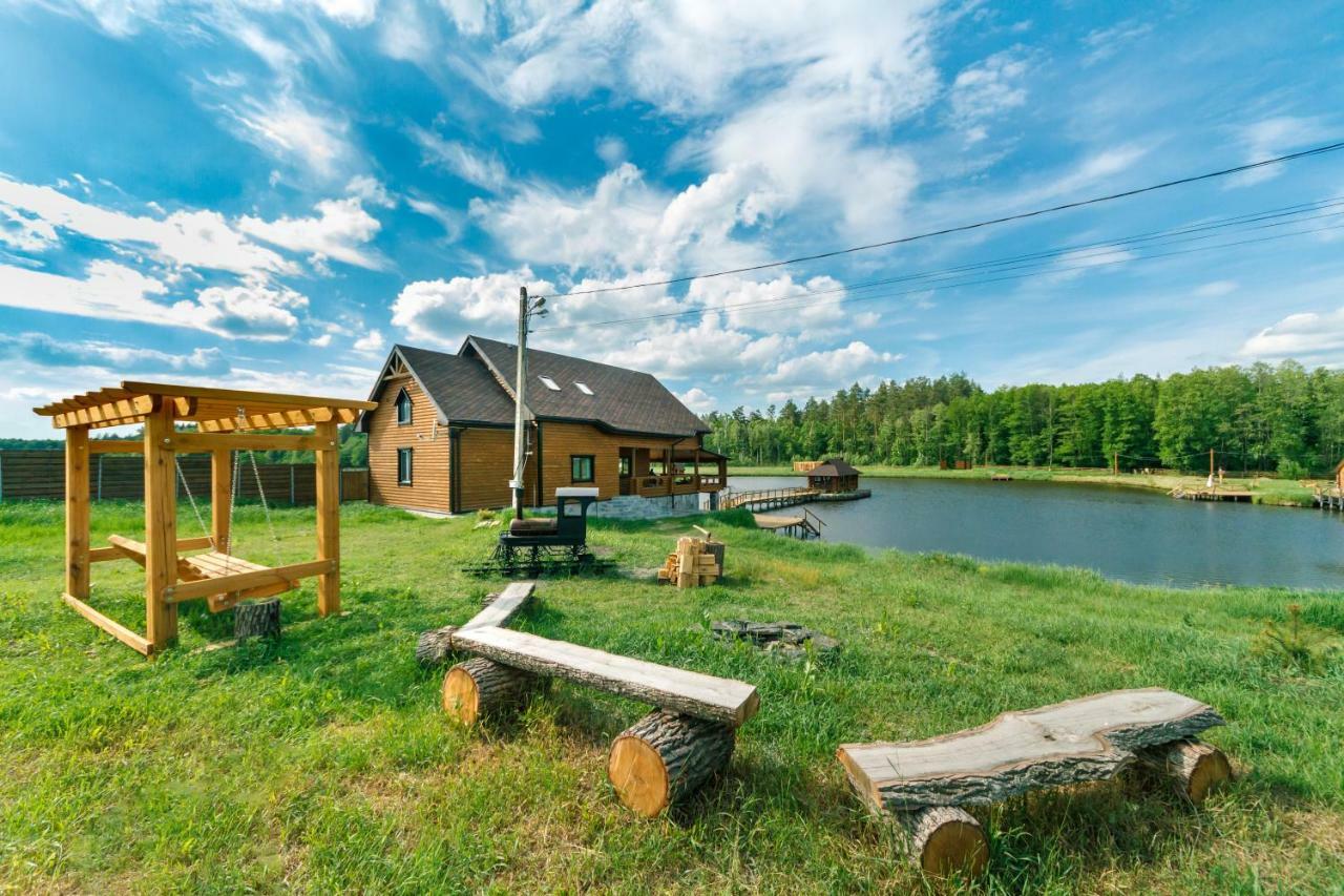 Guesthouse On The Lake With Bathhouse 70 Km From Kiev Makariv 外观 照片